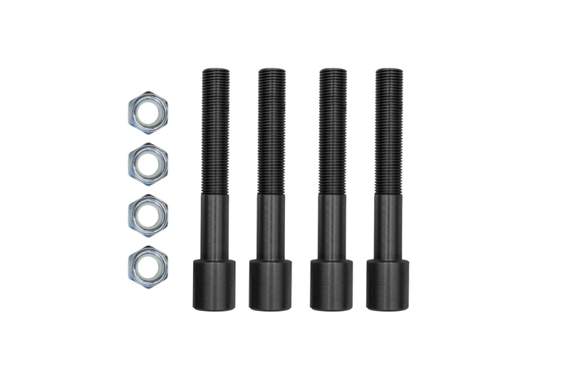 Ford F-150 Leaf Spring Pin Kit - UMI Performance - 3/4in Extended Length - Black Zinc - `15-`24 Ford F-150 Leaf Spring Pin Kit - UMI Performance - 3/4in Extended Length - Black Zinc - `15-`24